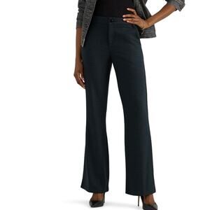 LEE Women's Relaxed Fit All Day Straight Leg Pant, Flax, 16